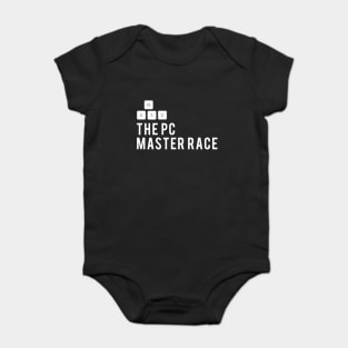 The PC Master Race For Hardcore Gamers Baby Bodysuit